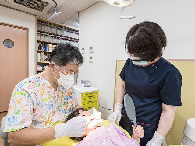 むし歯 歯並び・かみ合わせ 歯周病を治療し、予防するプログラムがあります。